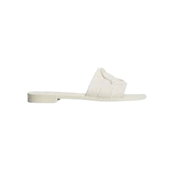 Moncler NIB Mon Ligo Slides in White Size 39 - Picture 1 of 14